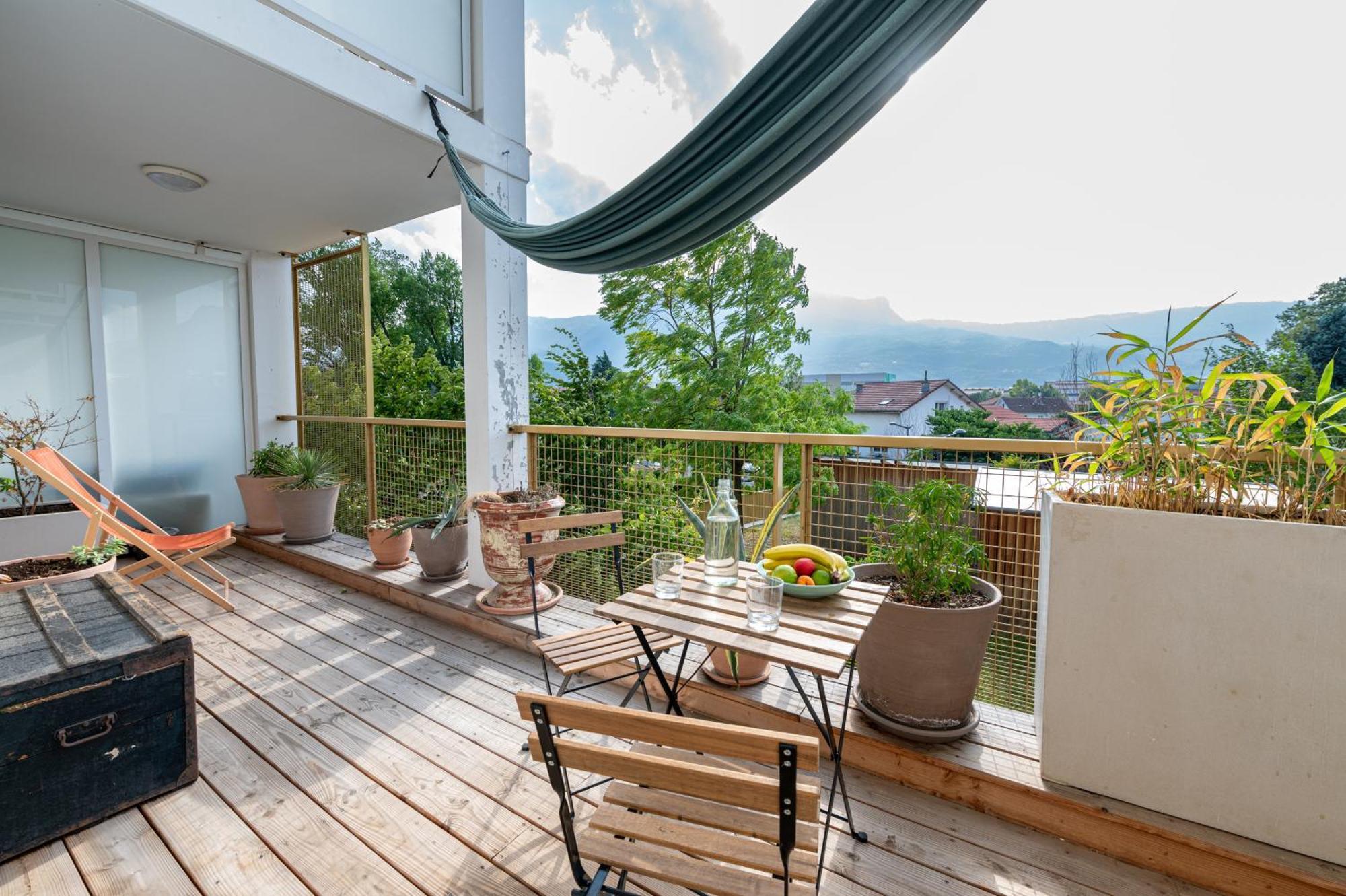 Calme Et Verdure: Vue Montagne - Terrasse - Wifi Grenoble Extérieur photo